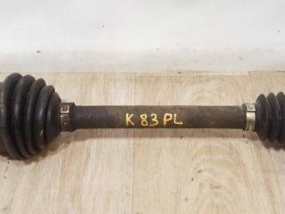 полуось передняя левая (приводной вал, ШРУС) Volkswagen Polo 3 поколение 1999, 1.4 л., AUD, бензин, МКПП, хетчбэк 3 дв., 6N0407271