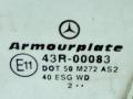 стекло двери передней левой Mercedes-Benz C-Класс W203/S203/CL203 2002, 43R-00083 - фото №2