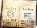 ремень безопасности Toyota Corolla Verso 1 поколение E121 2003, 0431058, 7L8180-P - фото №6
