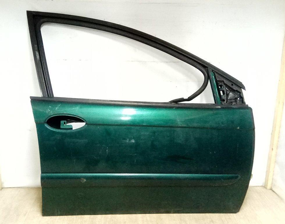 дверь передняя правая Citroen C5 1 поколение 2001, зелёный - фото №1