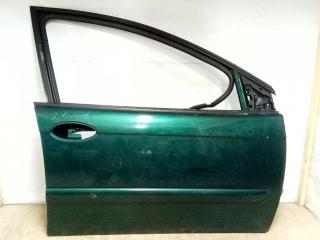 дверь передняя правая Citroen C5 1 поколение 2001, зелёный