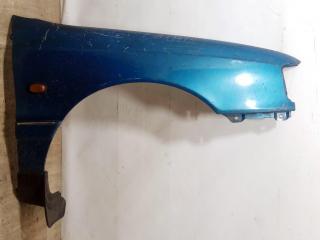крыло переднее правое Hyundai Lantra J1 1991, синий