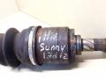 полуось передняя левая (приводной вал, ШРУС) Nissan Sunny N14 1991, 2.0 л., CD20, дизель, МКПП, белый, седан, передний привод, 3910179R00 - фото №3