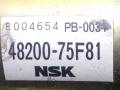 рулевая колонка Suzuki Wagon R 1 поколение 1999, 1.0 л., i, K10A, бензин, 5МКПП, серебристый, передний привод, 48200-75F81 - фото №3