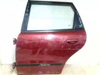 замок двери задней левой Daewoo Nubira J100 1998, бордовый, универсал