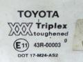 стекло двери передней правой Toyota Carina E 1 поколение T190 1996, 43R-00003 - фото №2