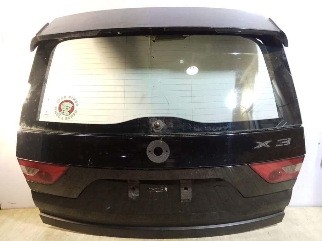 крышка багажника (дверь 3-5) BMW X3 E83 2005, 2.0 л., TDi, дизель, чёрный, 41003452197 - фото №1