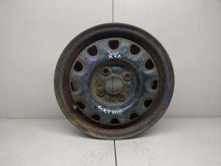 диск штампованный Kia Sephia 1 поколение [рестайлинг] 1995