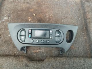блок управления печки / климат-контроля Renault Scenic 1 поколение [рестайлинг] 2002, 1.9 л., F9Q 732, дизель, МКПП, синий, передний привод, 7700435400