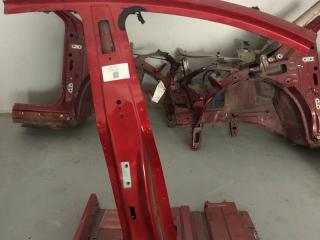 Стойка кузовная центральная правая Tesla Model Y 1 поколение 2022, электро, белый