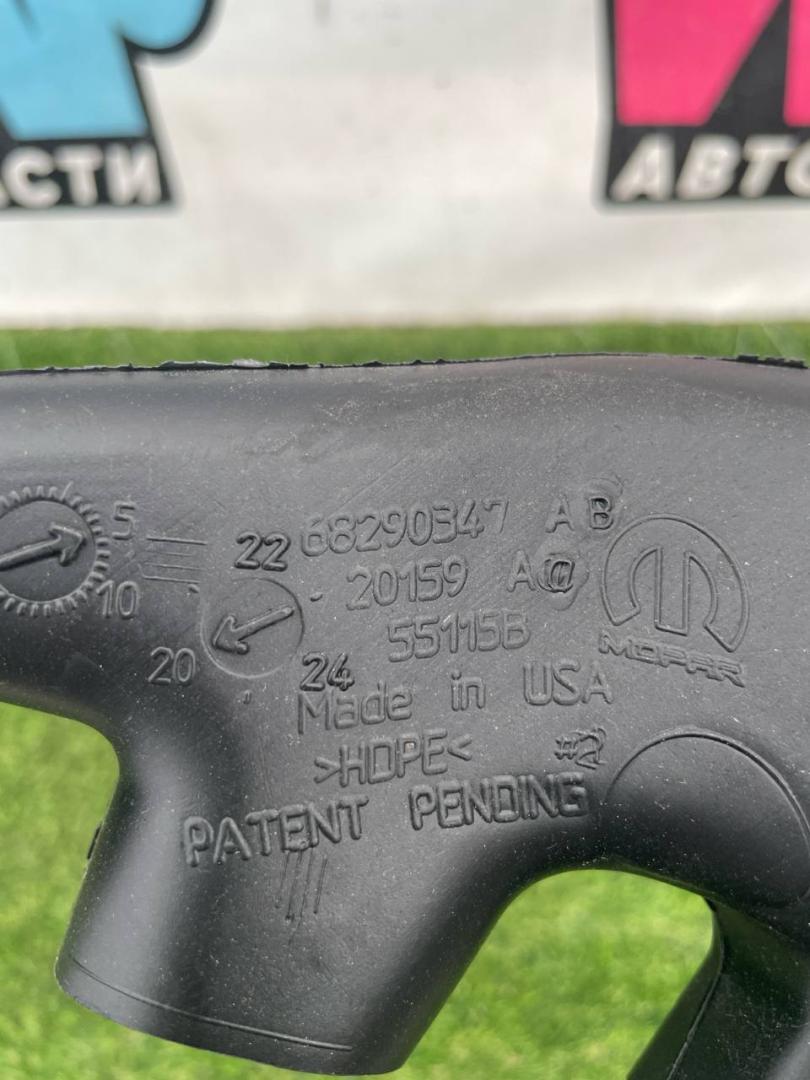 воздуховод печки Jeep Wrangler 4 поколение 2020, АКПП, внедорожник 5 дв., 68290347AB - фото №1