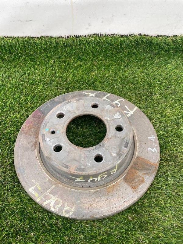 диск тормозной задний Chevrolet TrailBlazer 3 поколение 2022, 1.3 л., бензин, вариатор, оранжевый, хетчбэк 5 дв., полный привод - фото №1