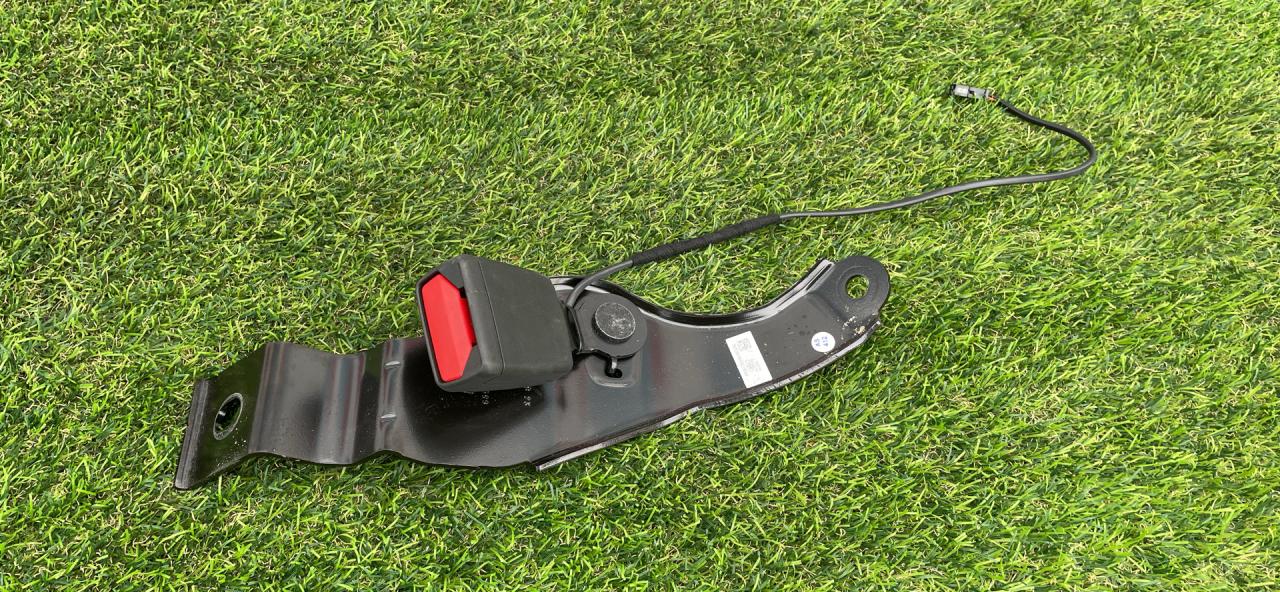 замок ремня безопасности Ford Mustang 7 поколение S650 2024, 2.3 л., бензин, АКПП, черный, купе, задний привод, PR3B-C60045-NB3JA6 - фото №1