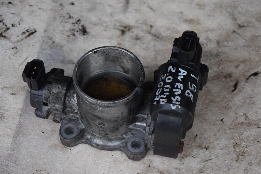 заслонка дроссельная Toyota Avensis 2 поколение (T250) 2006, 2.0 л., 1AD-FTV, дизель, МКПП, хетчбэк 5 дв., 1923002010 - фото №1