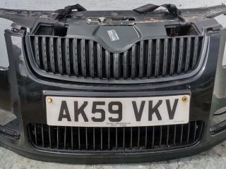передняя часть (ноускат) Skoda Roomster 1 поколение 2009, 1.4 л., BNM, дизель, 5МКПП, минивэн