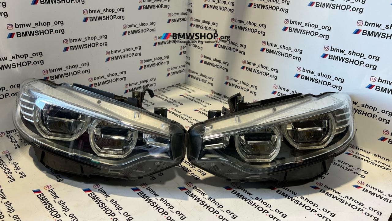 фара правая BMW M4 F82/F83 F82 2016, 3.0 л., S55 B30 A, бензин, робот, купе, правый руль, 7410800 - фото №1