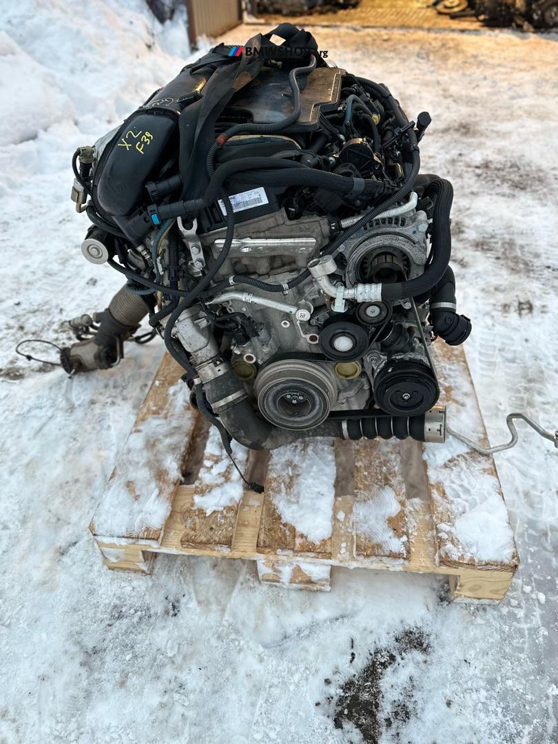 двигатель BMW X2 F39 2019, 2.0 л., B47 C20 B, дизель, АКПП, mineral-grau metallic, полный привод, правый руль, 11005A2F1D7, 11002452716 - фото №1