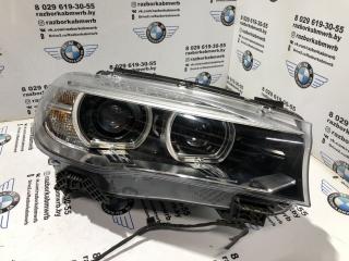 фара правая BMW X5 F15 2018, 2.0 л., гибрид, АКПП, серебристый, внедорожник 5 дв., 63117317102