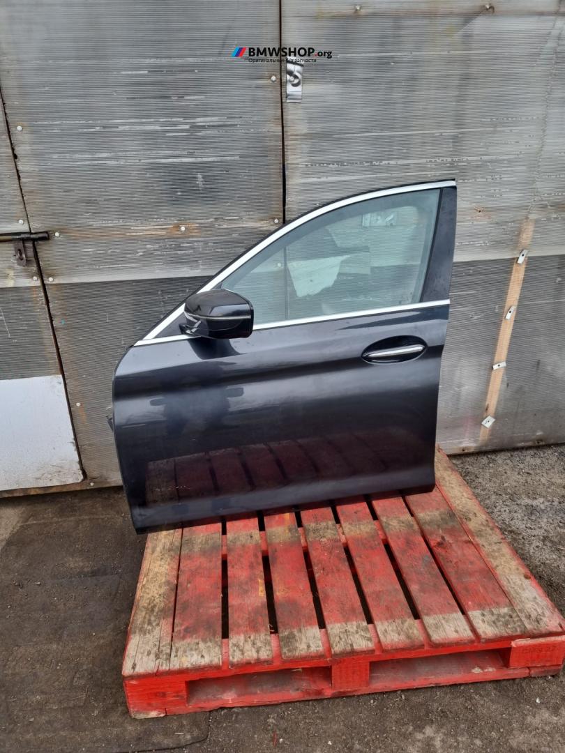 дверь передняя левая BMW 5 серия G30/G31 G31 2018, 2.0 л., B48 B20 B, бензин, АКПП, a90 (sophistograu), универсал, задний привод, правый руль, 41007408961 - фото №1