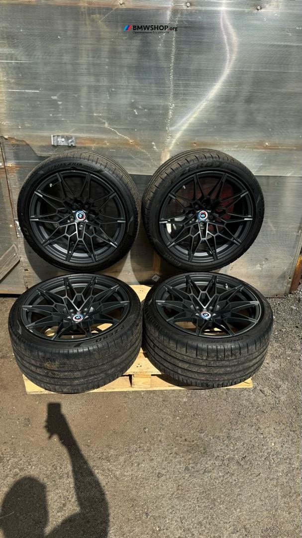 диск литой BMW M4 G82/G83 G82 2022, 3.0 л., S58B30A, бензин, АКПП, c17 brands-hatch-grey metallic, купе, задний привод, 8093937, 8093836 - фото №1