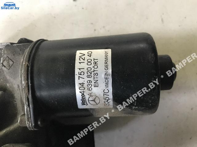механизм стеклоочистителя (трапеция дворников) Mercedes-Benz Viano W639 2007, 2.2 л., OM 646.982, дизель, минивэн - фото №1