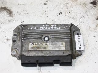 блок управления двигателем Renault Megane 2 поколение 2006, 1.6 л., бензин, 8200298457