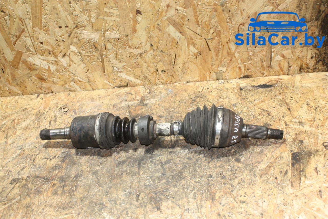 полуось передняя левая (приводной вал, ШРУС) Chevrolet Epica 2 поколение 2007, 2.5 л., бензин - фото №1