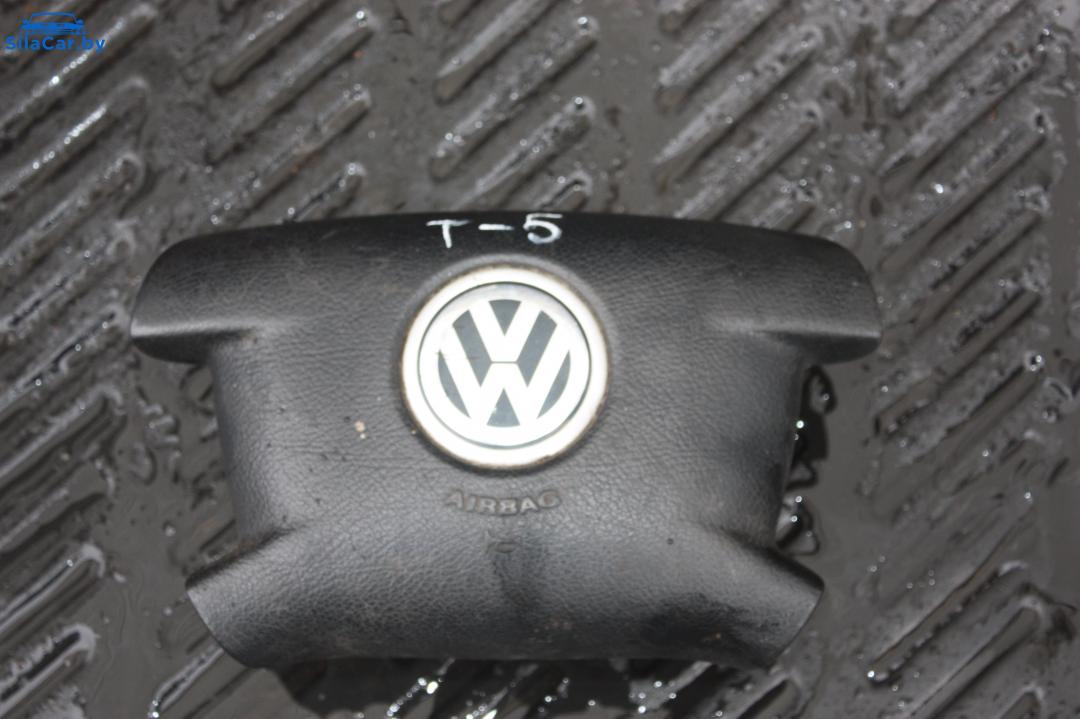 подушка безопасности водителя Volkswagen Transporter T5 2006 - фото №1