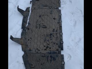 защита бампера заднего Tesla Model S 1 поколение 2014, электро, лифтбэк