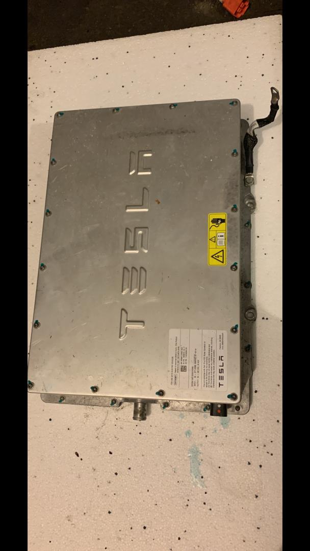 Преобразователь напряжения Tesla Model S 1 поколение 2014, электро, лифтбэк - фото №1