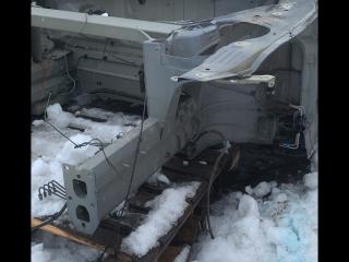 четверть передняя левая Tesla Model S 1 поколение 2014, электро, лифтбэк