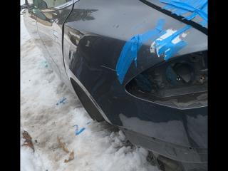 крыло заднее левое Tesla Model S 1 поколение 2014, электро, лифтбэк