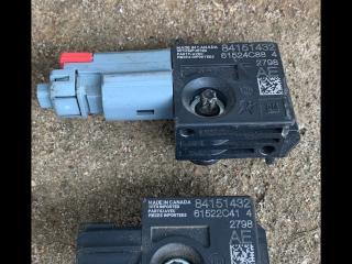 датчик удара Chevrolet Equinox 3 поколение 2018, 1.5 л., бензин, АКПП, черный