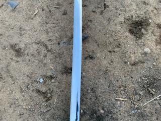 молдинг заднего бампера Chevrolet Equinox 3 поколение 2018, 1.5 л., бензин, АКПП, серебристый, внедорожник 5 дв.