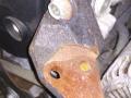 кронштейн двигателя Toyota Yaris 1 поколение XP10 [рестайлинг] 2004, 1.4 л., дизель, МКПП - фото №3