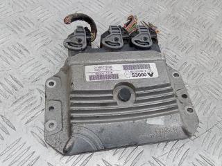 блок управления двигателем Renault Scenic 2 поколение 2006, 1.6 л., бензин, МКПП, 8200611648
