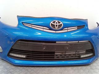 бампер передний Toyota Aygo 1 поколение AB10 [2-й рестайлинг] 2013, 52119-0H110