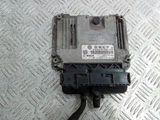 блок управления двигателем Volkswagen Golf 5 поколение 2007, 2.0 л., дизель, АКПП, 03G906021