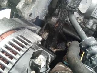кронштейн генератора Peugeot 406 1 поколение 1997, 1.9 л., дизель, МКПП