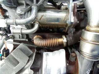 коллектор выпускной Dacia Sandero 1 поколение 2011, 1.5 л., дизель, МКПП