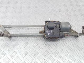 механизм стеклоочистителя (трапеция дворников) Volkswagen Golf 5 поколение 2004, 1K1955119