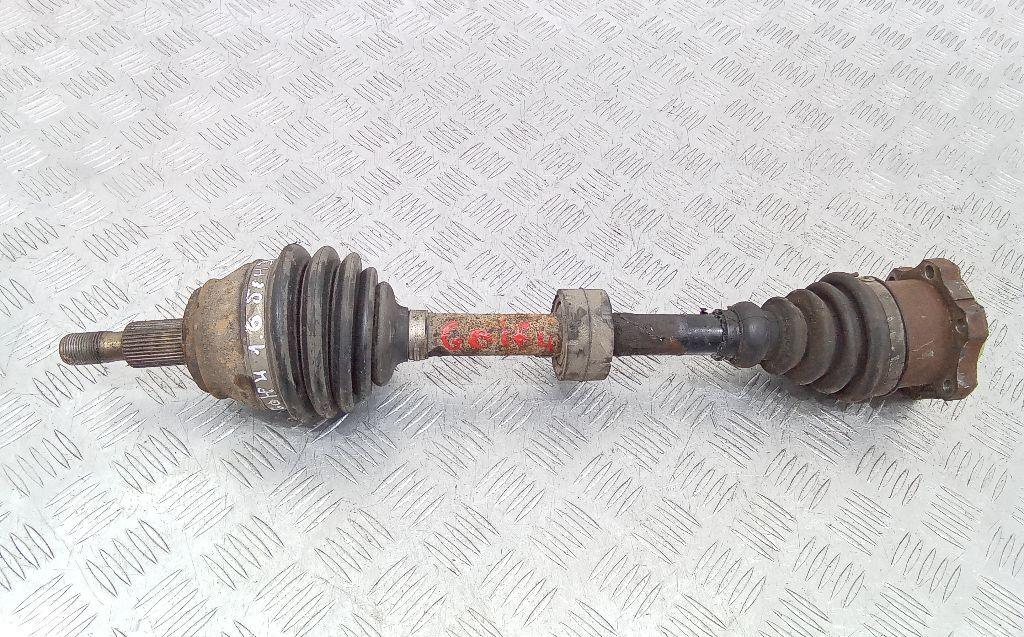 полуось передняя левая (приводной вал, ШРУС) Volkswagen Golf 4 поколение 2003, 1.6 л., бензин - фото №1