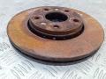 диск тормозной передний Renault Megane 3 поколение 2011, 1.5 л., дизель, купе, NULL - фото №2