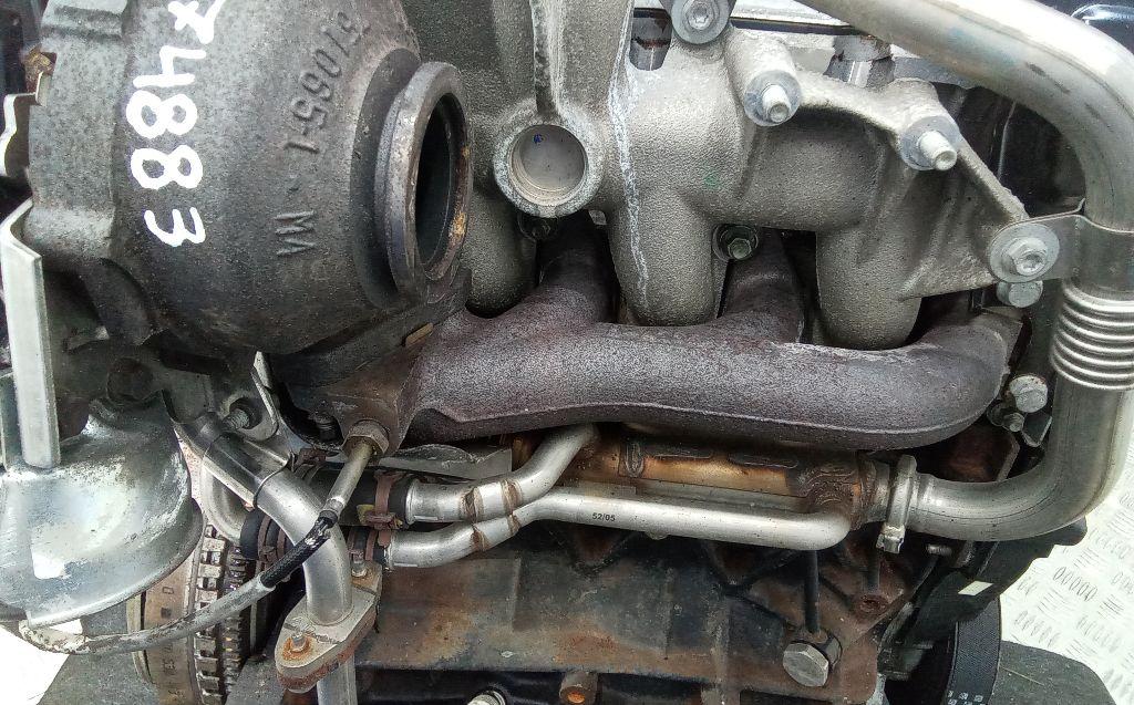 коллектор выпускной Renault Scenic 2 поколение 2006, 1.9 л., дизель, МКПП - фото №1