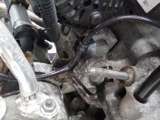 кронштейн компрессора кондиционера Peugeot 207 1 поколение [рестайлинг] 2011, 1.6 л., дизель, МКПП, 9672950980