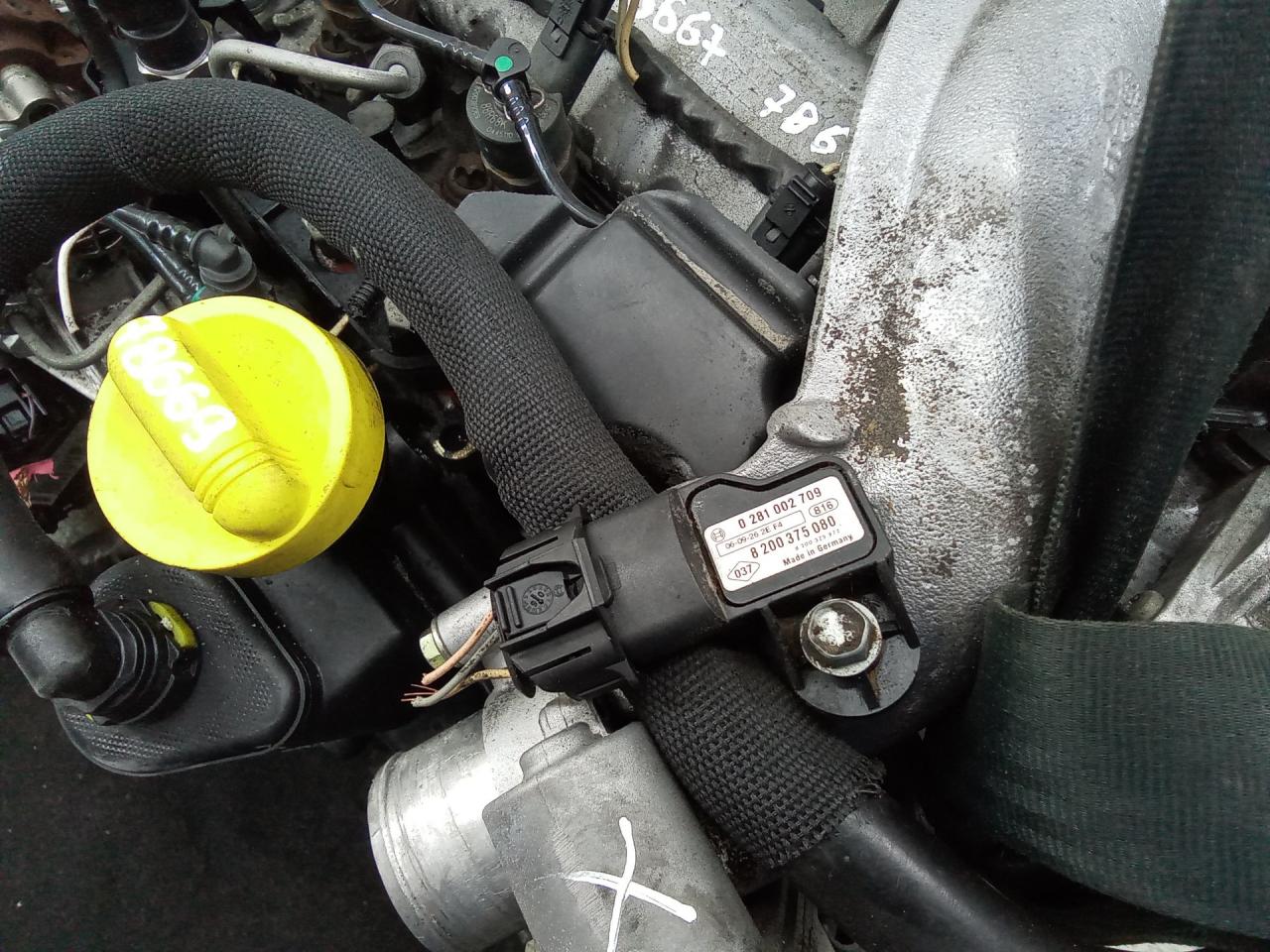 датчик абсолютного давления Renault Megane 2 поколение 2005, 1.9 л., дизель, МКПП, 8200375080 - фото №1