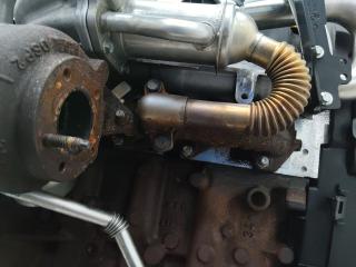 коллектор выпускной Renault Megane 3 поколение 2010, 1.5 л., дизель, МКПП