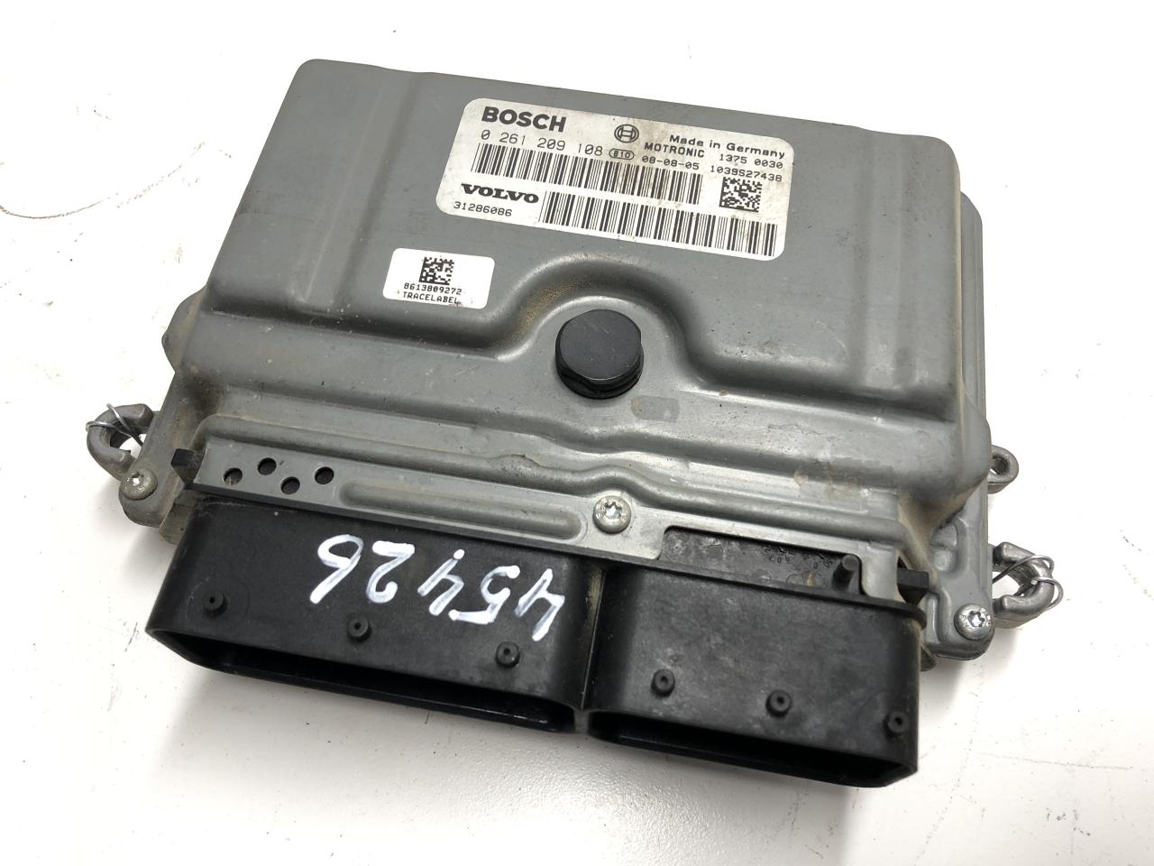 блок управления двигателем Volvo S80 2 поколение 2006, 2.5 л., бензин, 31286086, 0261209108 - фото №1