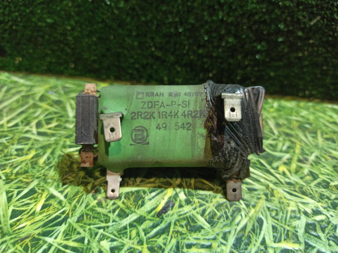 сопротивление печки DAF XF 105 1 поколение 2007, 12.9 л., MX 300, дизель, МКПП, грузовик, 1788494 - фото №1