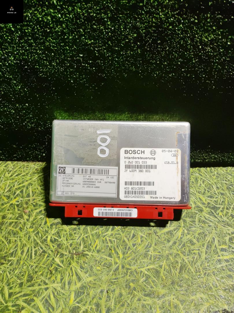 блок управления ретардером MAN TGA 1 поколение 2005, 12.8 л., D 2876 LF 12, дизель, МКПП, 81258106000, 0260001033, 6009380001 - фото №1